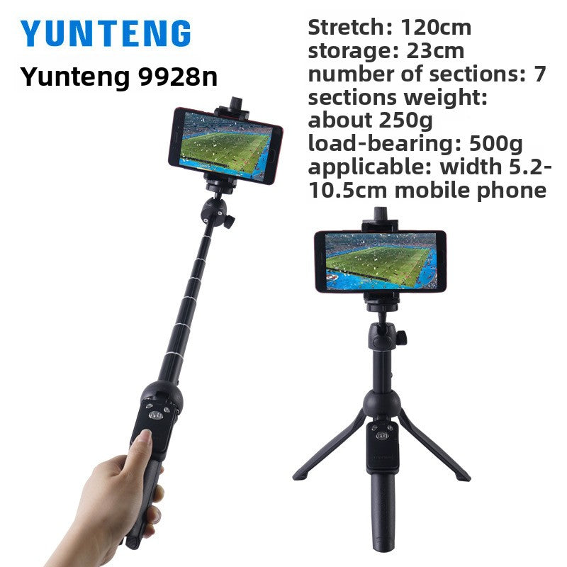 Selfie stick tripod