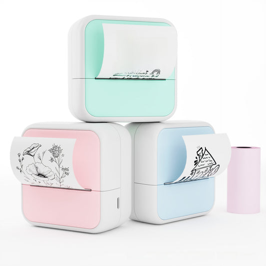 Portable Wireless Thermal Bluetooth Label Printer