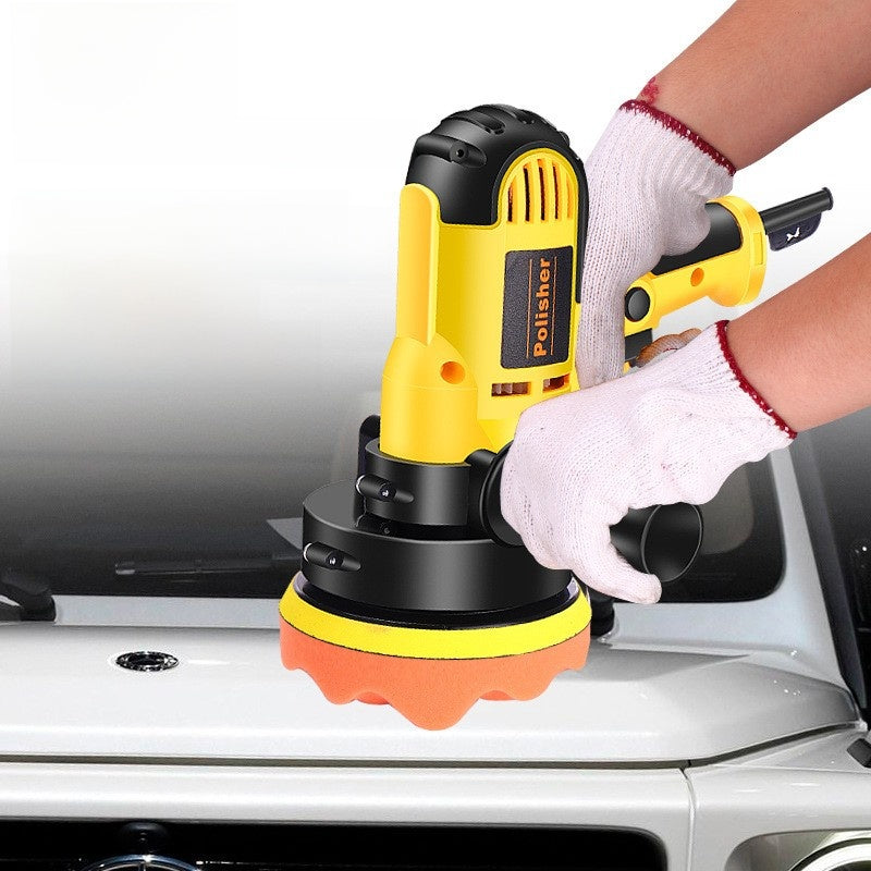 Car detailing waxing machine