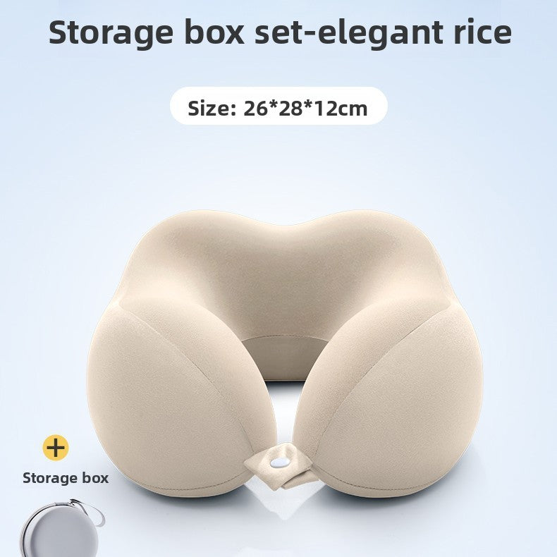 U-shaped travel neck support pillow