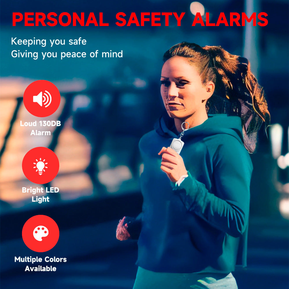 A female student's self-defense tool against wolves