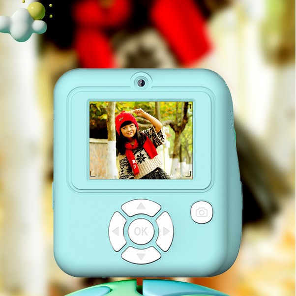 Q10 Instant Print Kids Digital Camera with Dual Camera