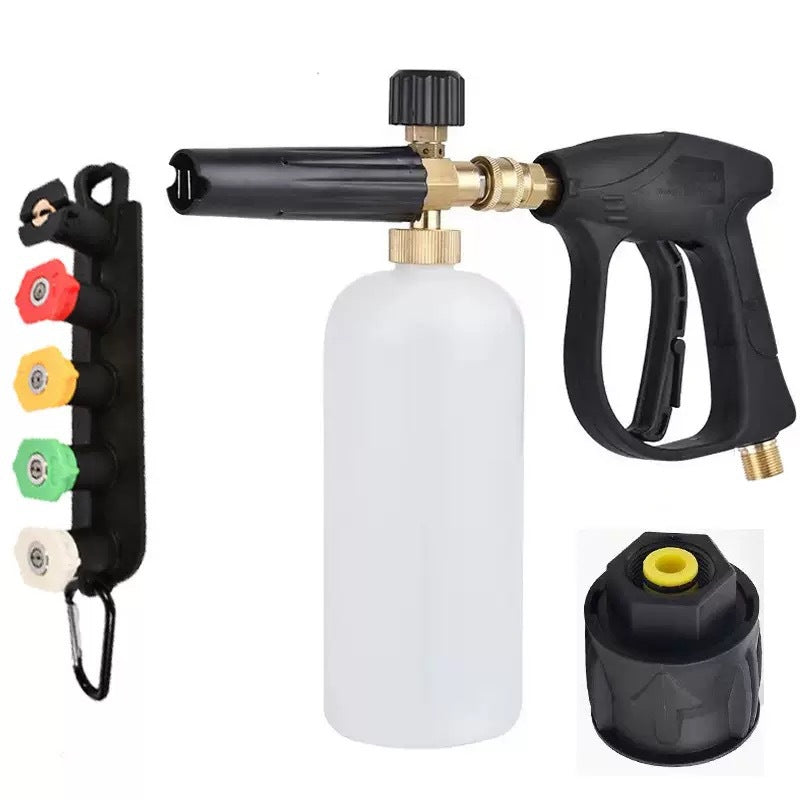 Car washing water gun for household use