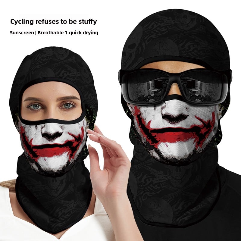 Sun protection cycling mask