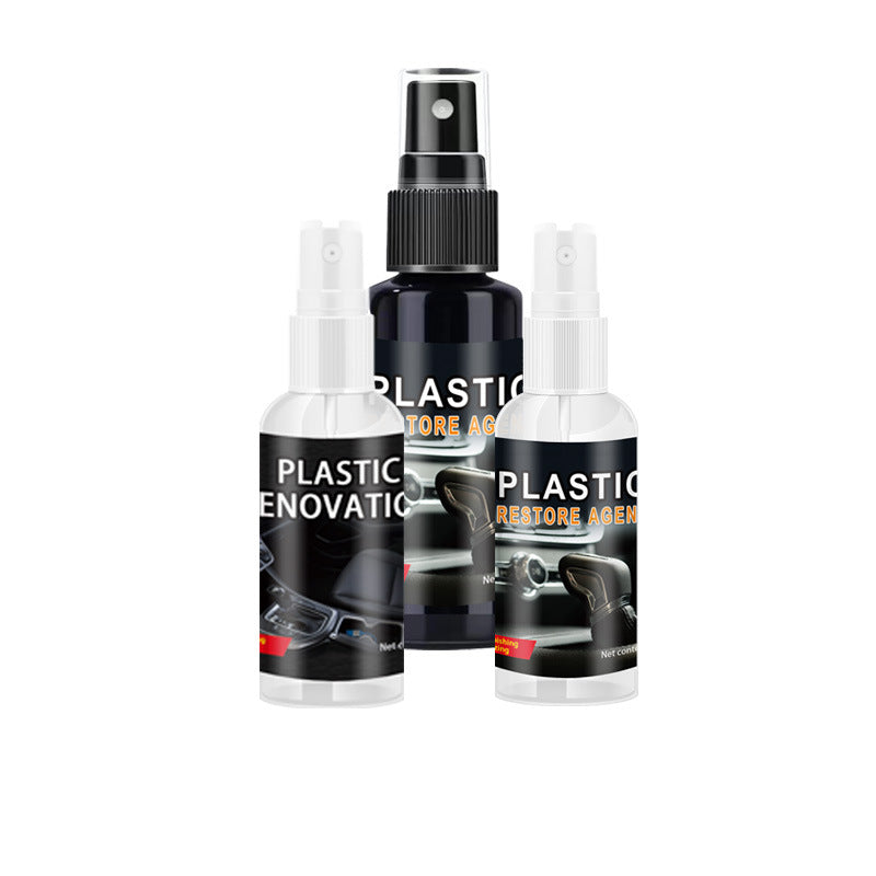 Automotive plastic refurbishment agent