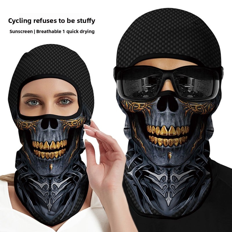 Sun protection cycling mask