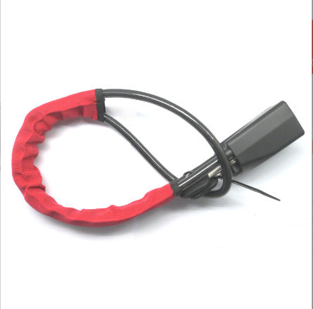 Universal Car Steering Wheel Lock with Steel Cable