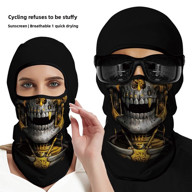 Sun protection cycling mask