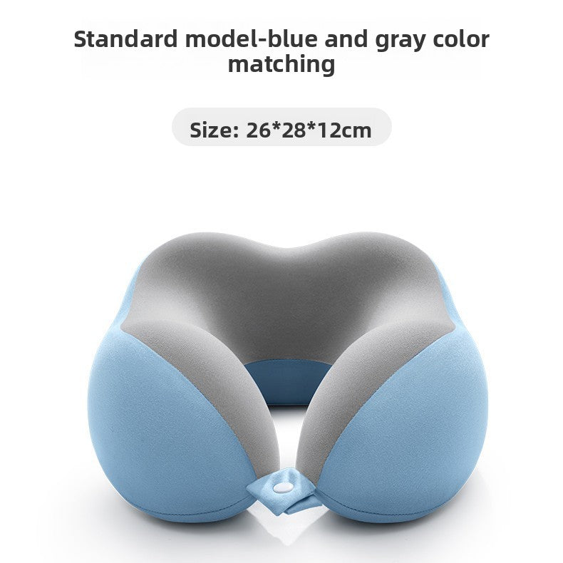 U-shaped travel neck support pillow