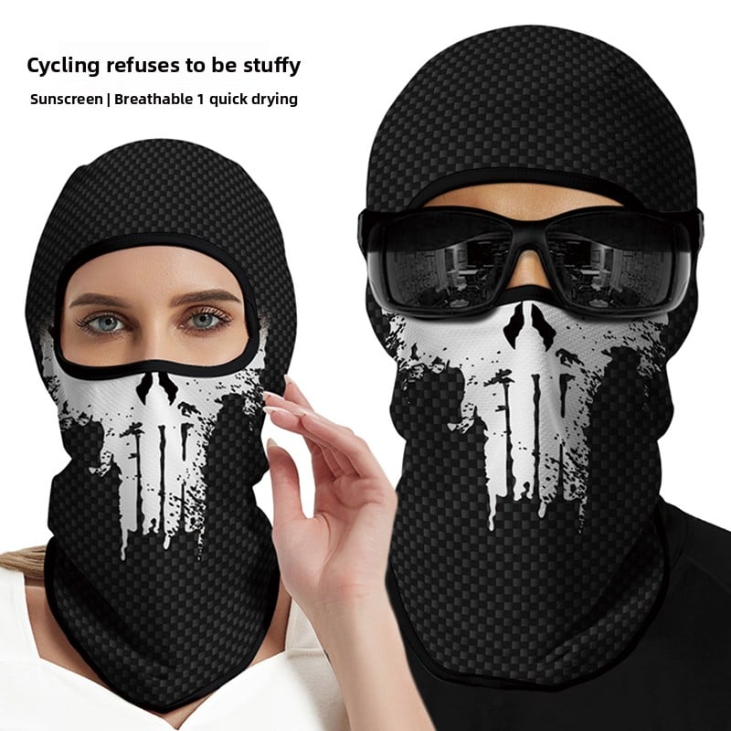 Sun protection cycling mask