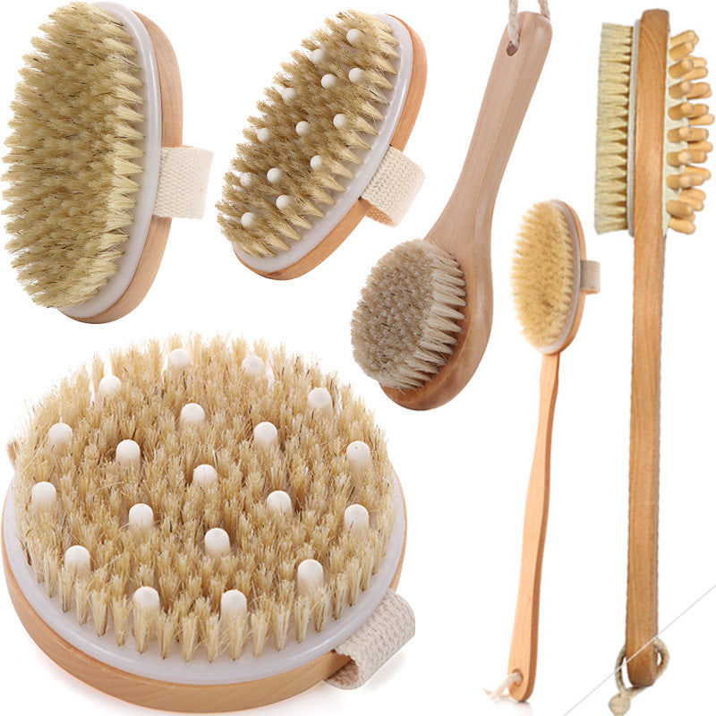 Natural Bristle Bath Brush