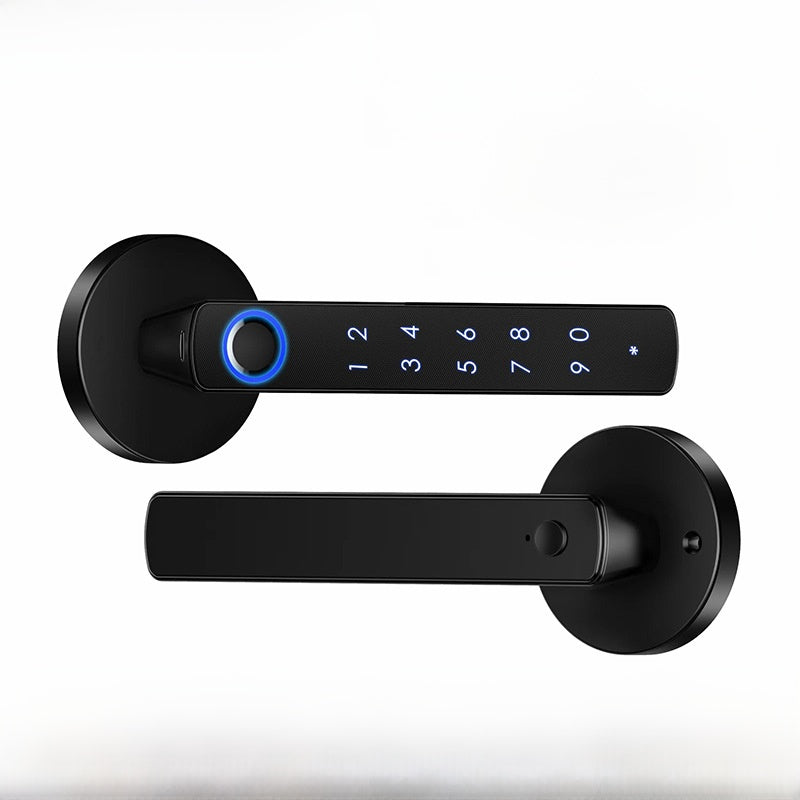 Smart Fingerprint Handle Lock with Bluetooth